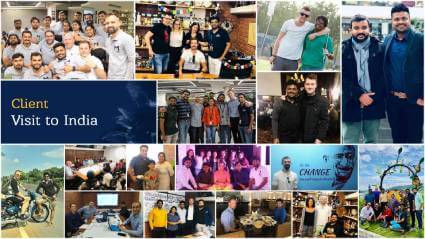 Client Visit to India